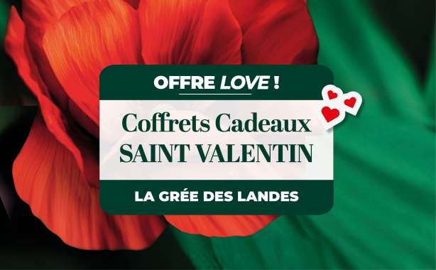 Coffrets cadeaus saint-valentin la gree des landes bretagne