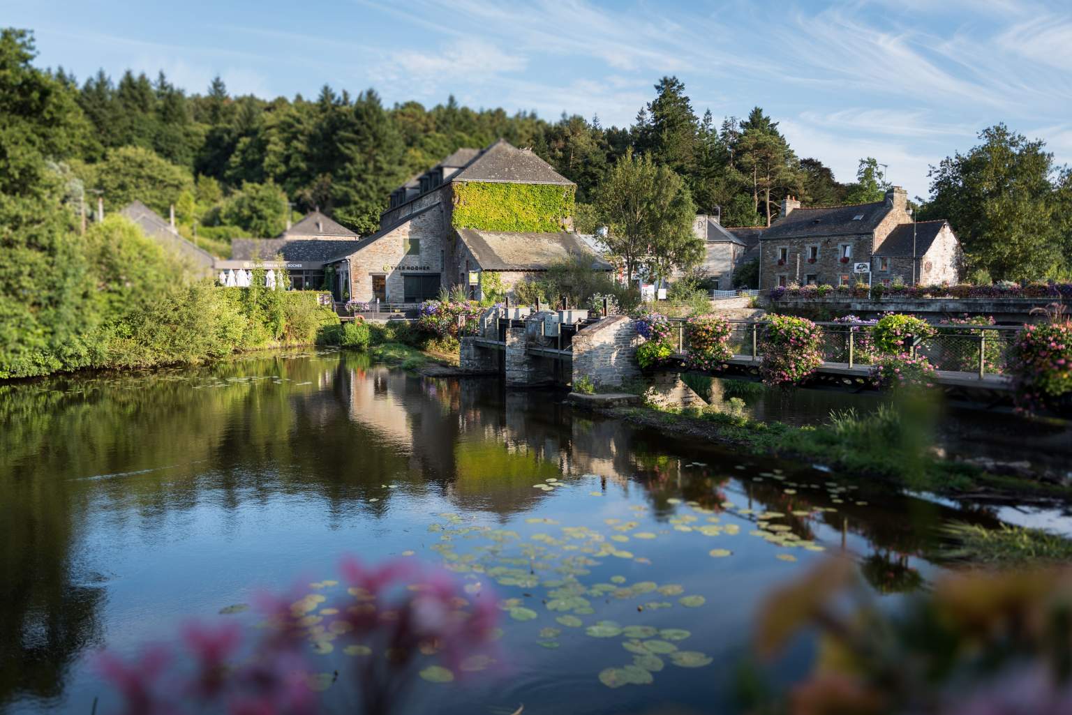 La Gacilly en Bretagne, Hôtel Spa Yves Rocher 